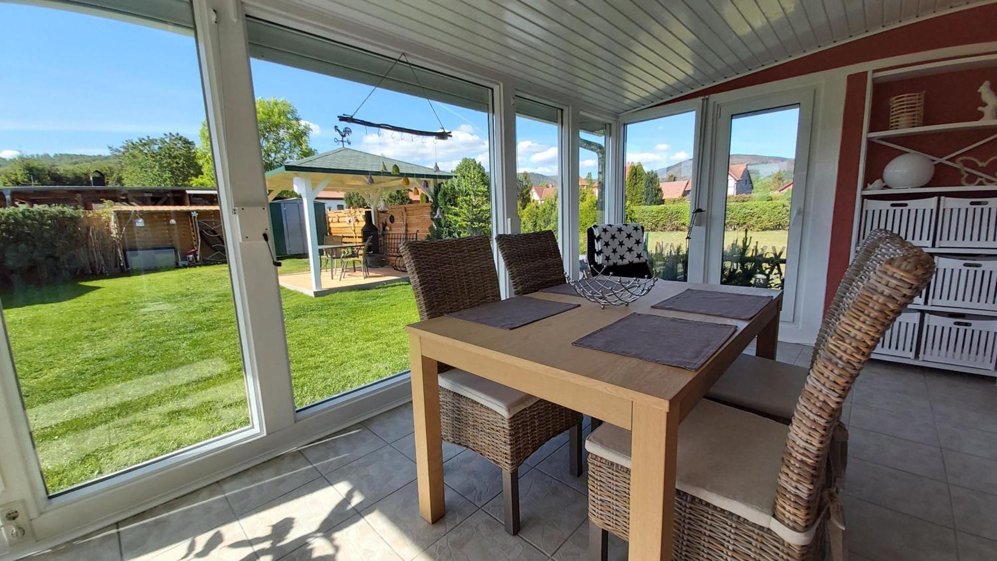 Ferienhaus Zur Lehns Mit Garten Am Harz Ilsenburg Exteriér fotografie